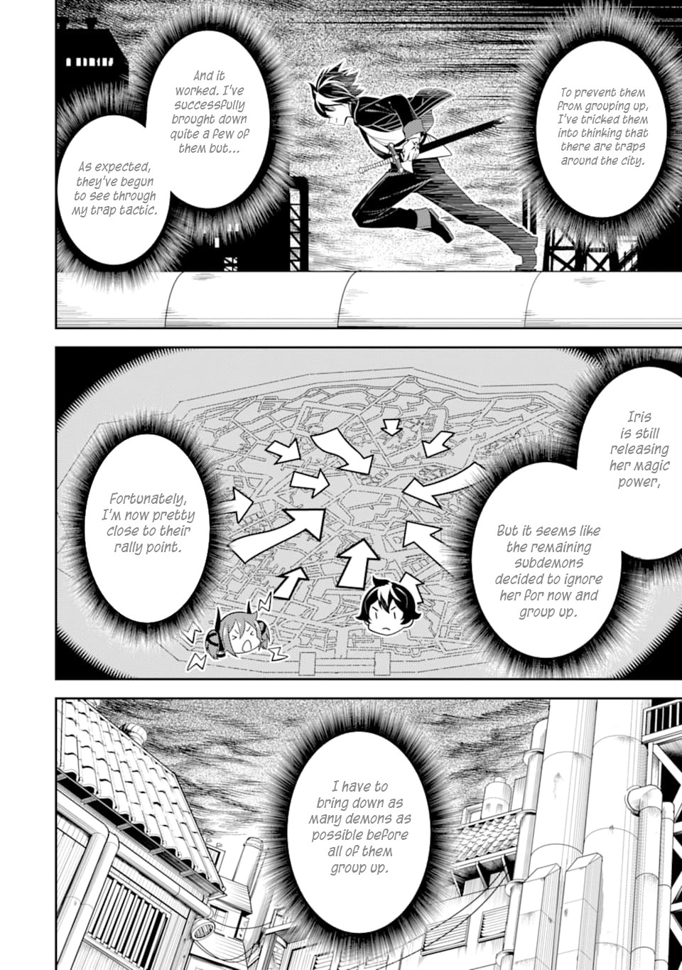 Shikkaku Mon no Saikyou Kenja Chapter 37 page 4 - Chapter 37: The Strongest Sage, Frees the Town
