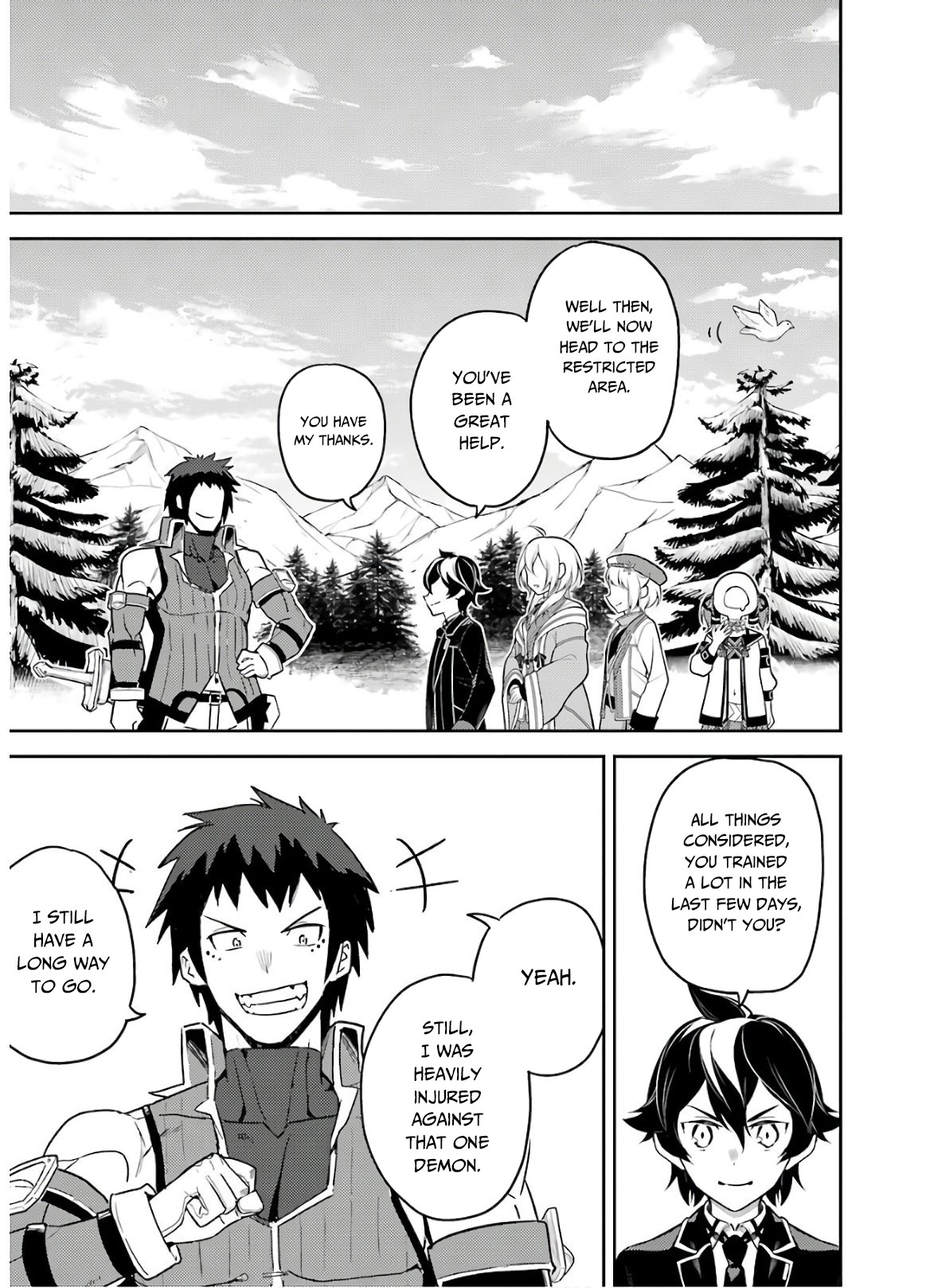 Shikkaku Mon no Saikyou Kenja Chapter 38.1 page 11 - Chapter 38.1: The Stongest Mage, Investigating