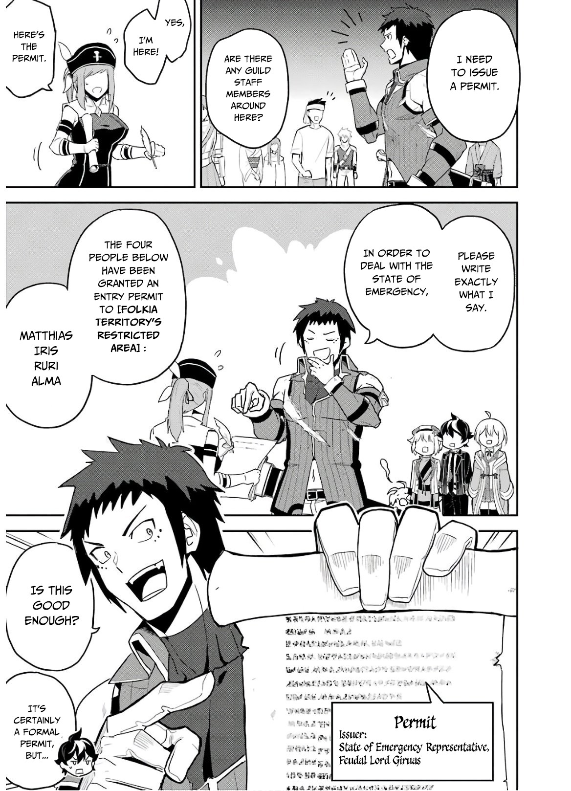 Shikkaku Mon no Saikyou Kenja Chapter 38.1 page 7 - Chapter 38.1: The Stongest Mage, Investigating
