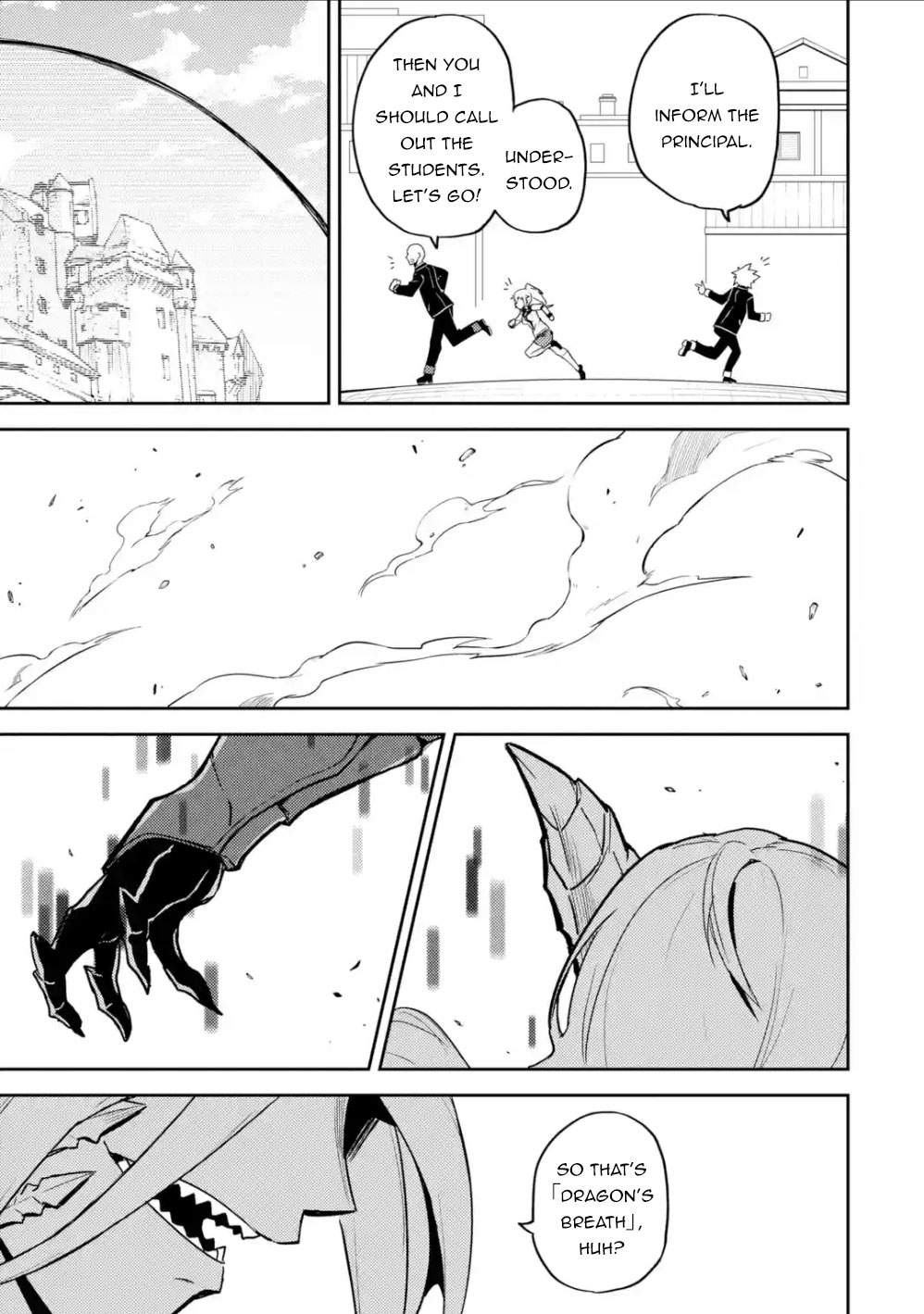 Shikkaku Mon no Saikyou Kenja Chapter 39.1 page 10 - Chapter 39.1: The Strongest Sage, Watching For An Opportunity