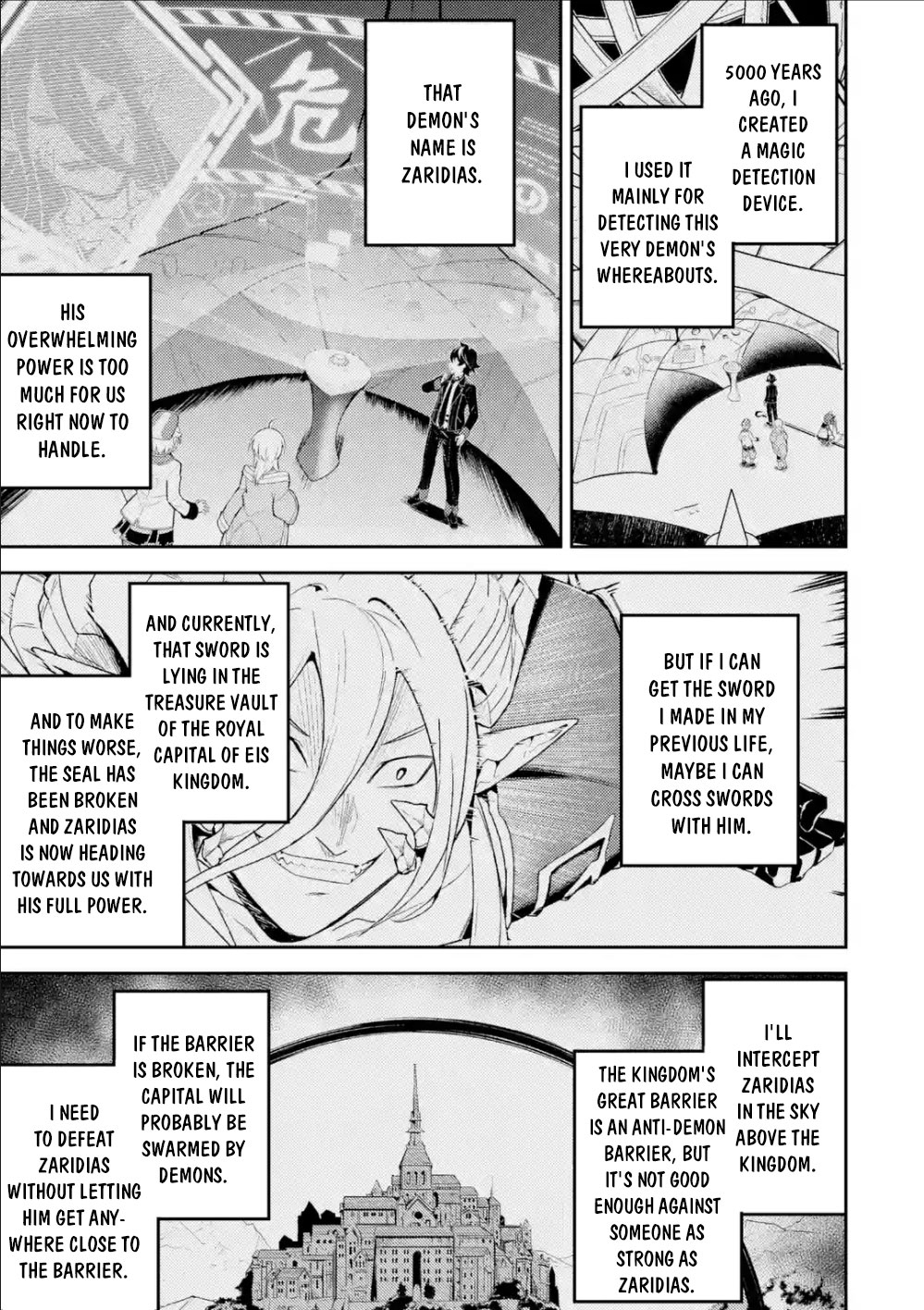 Shikkaku Mon no Saikyou Kenja Chapter 39.1 page 2 - Chapter 39.1: The Strongest Sage, Watching For An Opportunity
