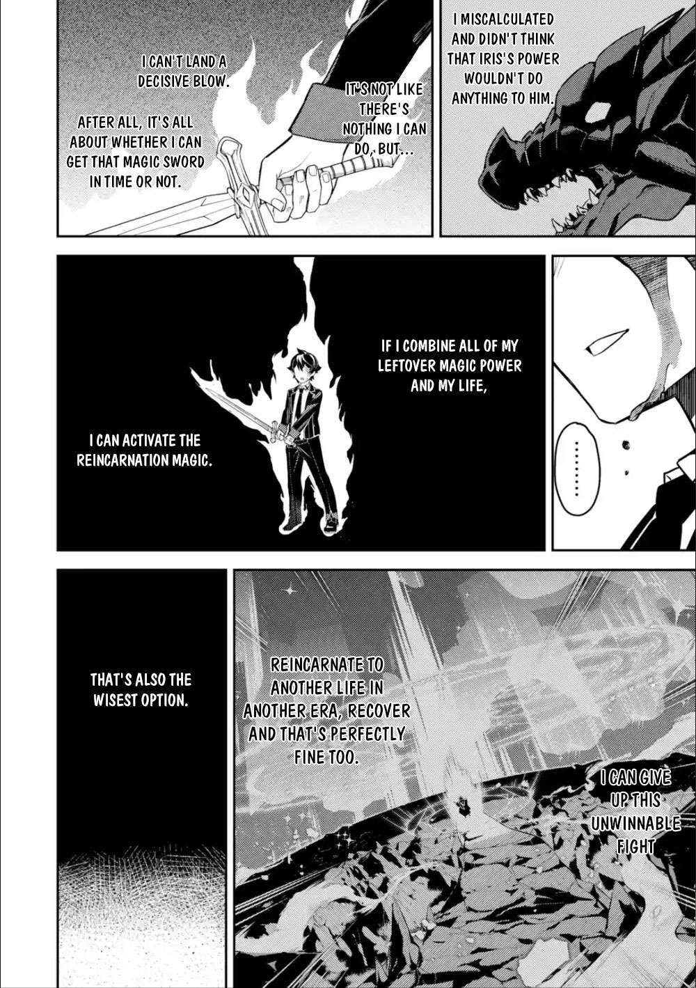 Shikkaku Mon no Saikyou Kenja Chapter 39.1 page 21 - Chapter 39.1: The Strongest Sage, Watching For An Opportunity