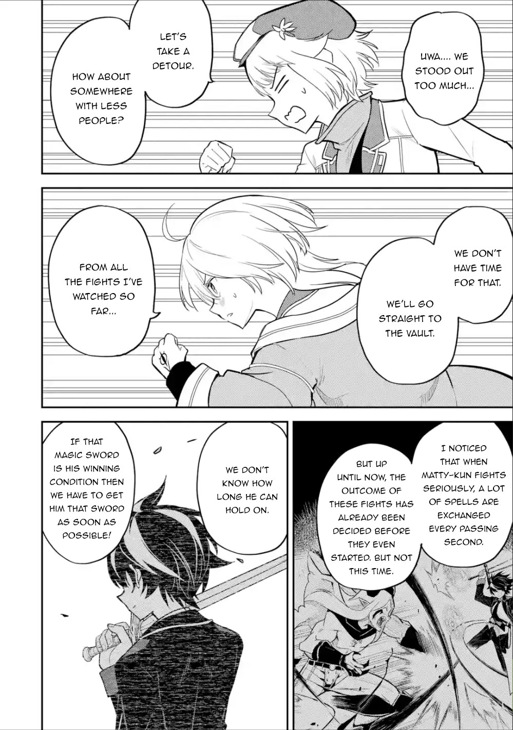 Shikkaku Mon no Saikyou Kenja Chapter 39.1 page 7 - Chapter 39.1: The Strongest Sage, Watching For An Opportunity