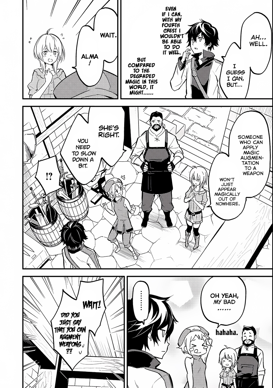 Shikkaku Mon no Saikyou Kenja Chapter 4 page 3 - Chapter 4: The Strongest Sage, Participating in the Examination