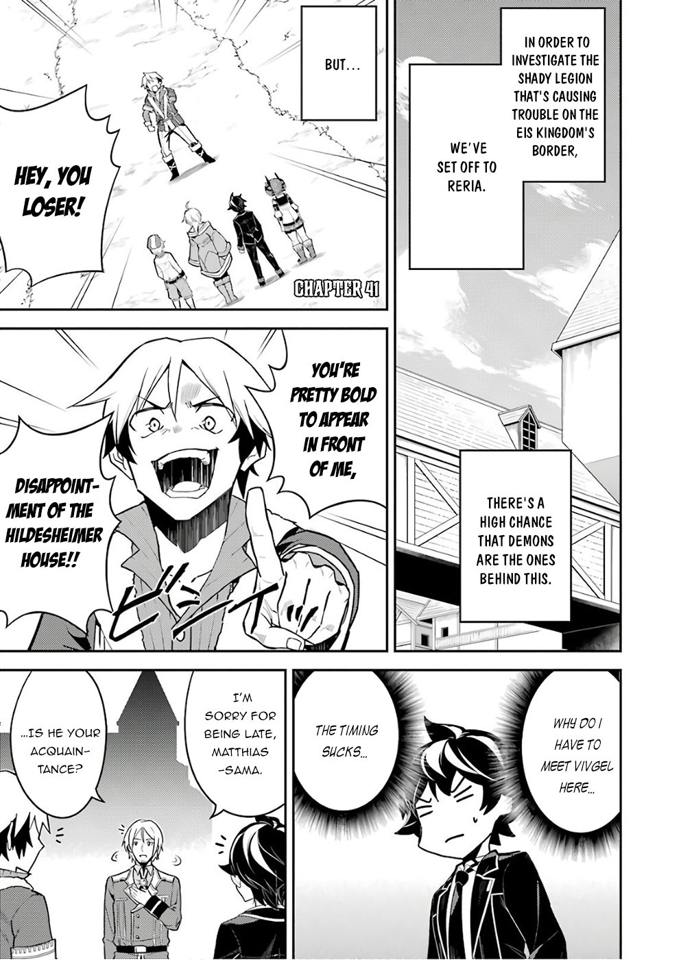 Shikkaku Mon no Saikyou Kenja Chapter 41 page 2 - Chapter 41: Strongest Sage Reunion