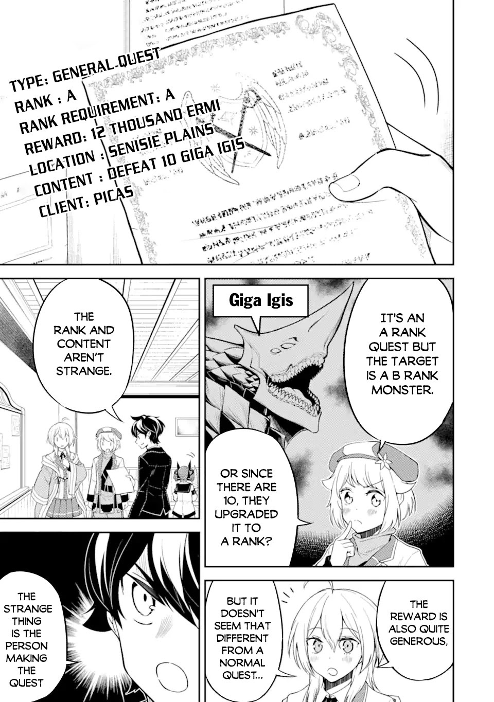 Shikkaku Mon no Saikyou Kenja Chapter 48.1 page 9 - Chapter 48.1: The Strongest Sage, Takes on the Challenge