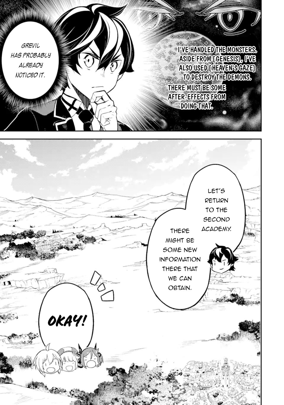 Shikkaku Mon no Saikyou Kenja Chapter 53.1 page 11 - Chapter 53.1: The Strongest Sage, Deciphers