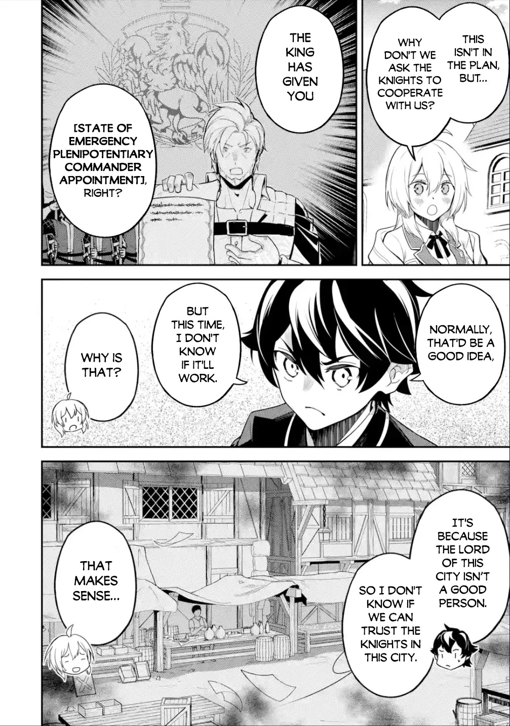 Shikkaku Mon no Saikyou Kenja Chapter 58.1 page 10 - Chapter 58.1: The Strongest Sage Evacuates the Residents