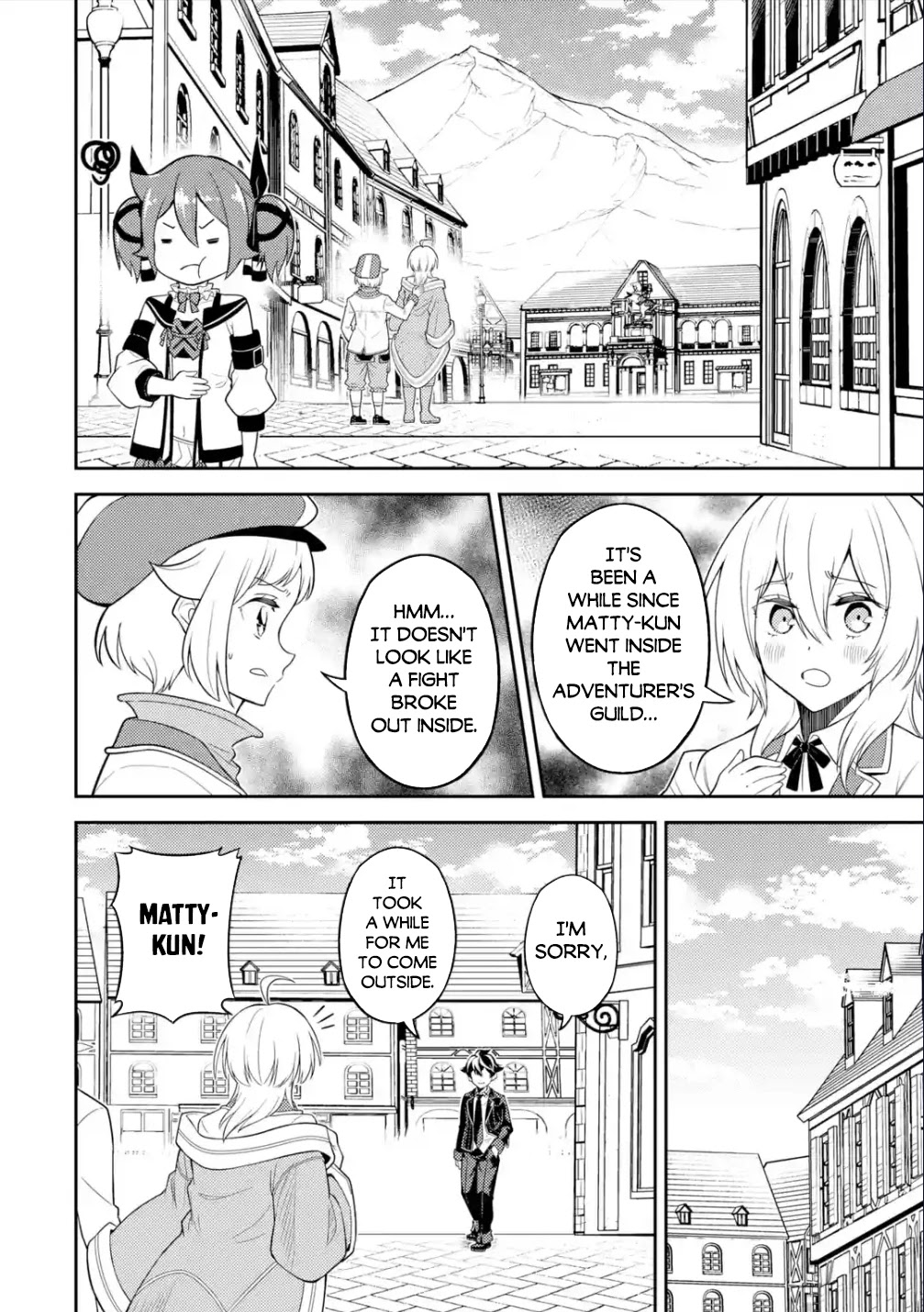 Shikkaku Mon no Saikyou Kenja Chapter 58.1 page 3 - Chapter 58.1: The Strongest Sage Evacuates the Residents