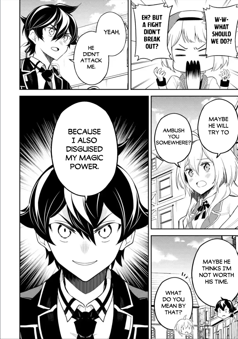 Shikkaku Mon no Saikyou Kenja Chapter 58.1 page 6 - Chapter 58.1: The Strongest Sage Evacuates the Residents
