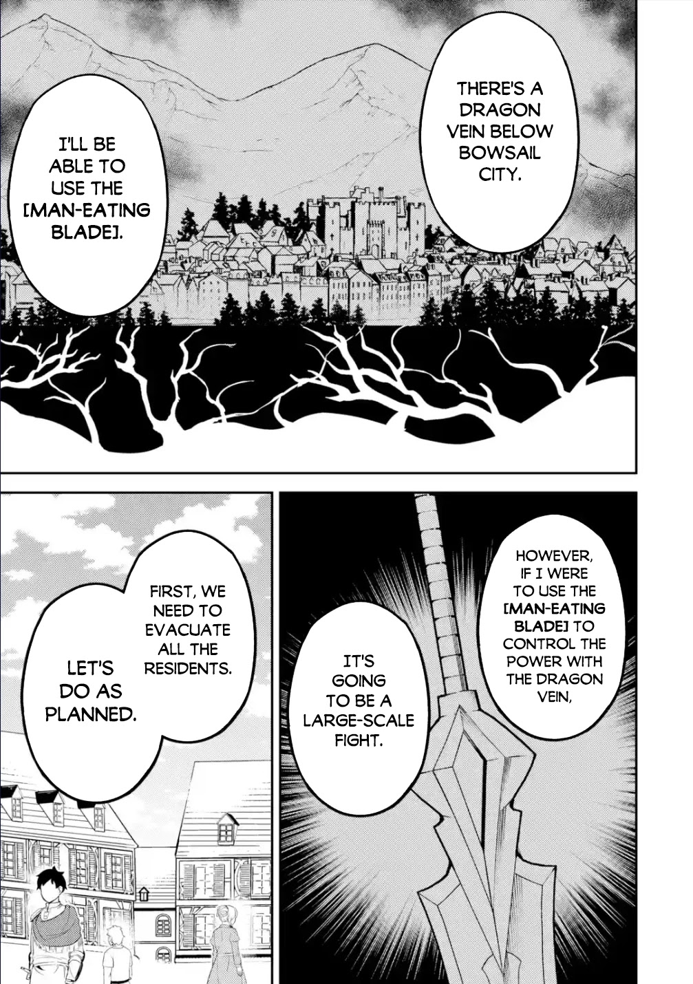 Shikkaku Mon no Saikyou Kenja Chapter 58.1 page 9 - Chapter 58.1: The Strongest Sage Evacuates the Residents