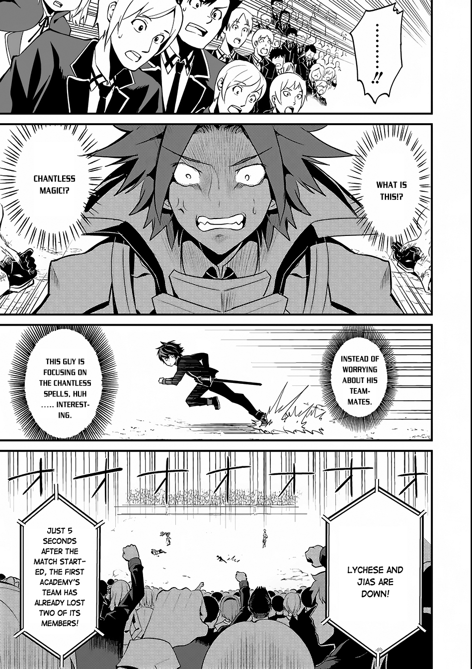 Shikkaku Mon no Saikyou Kenja Chapter 7.1 page 14 - Chapter 7.1: The Strongest Sage, in the Fighting Tournament (1)