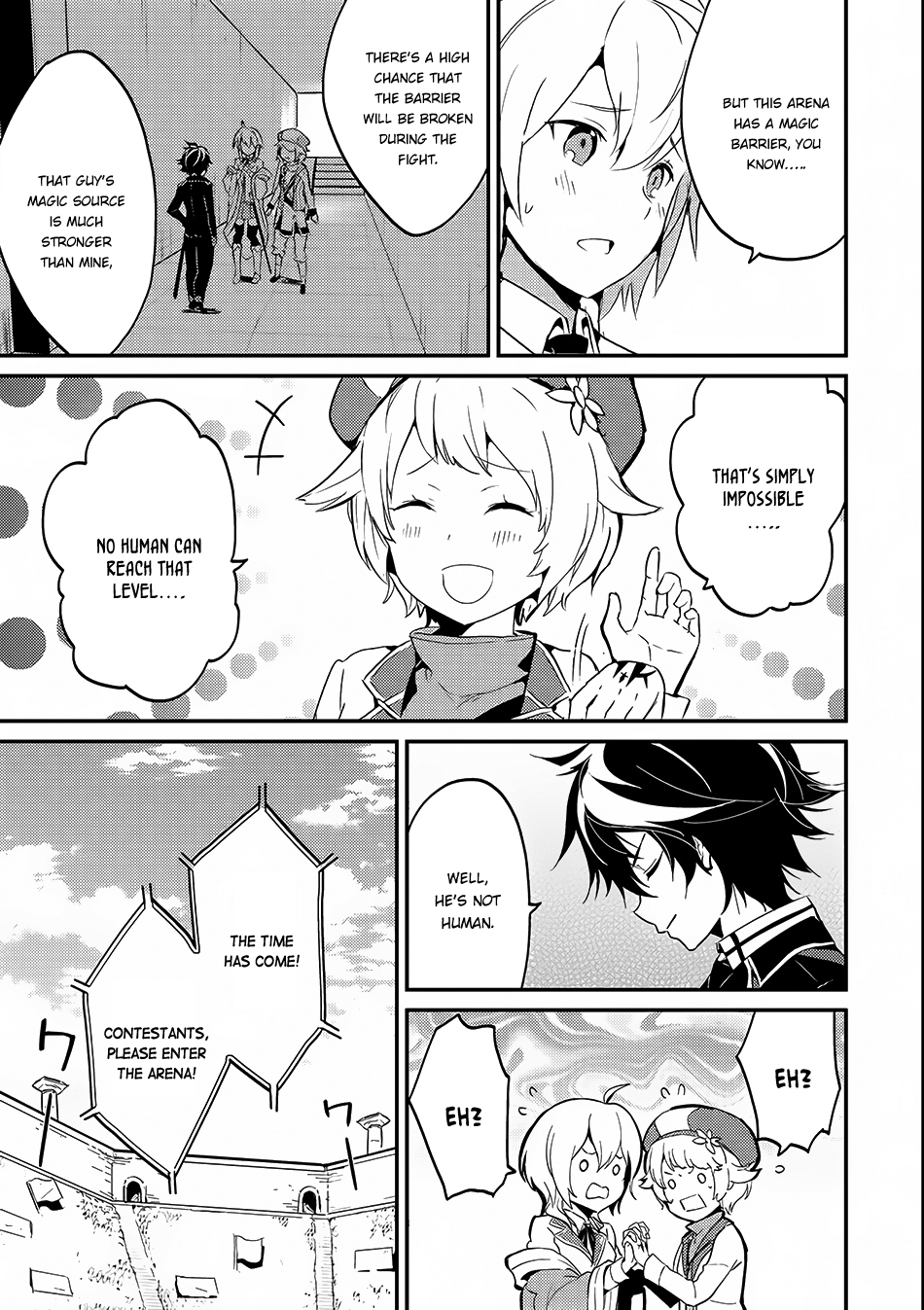 Shikkaku Mon no Saikyou Kenja Chapter 7.1 page 8 - Chapter 7.1: The Strongest Sage, in the Fighting Tournament (1)
