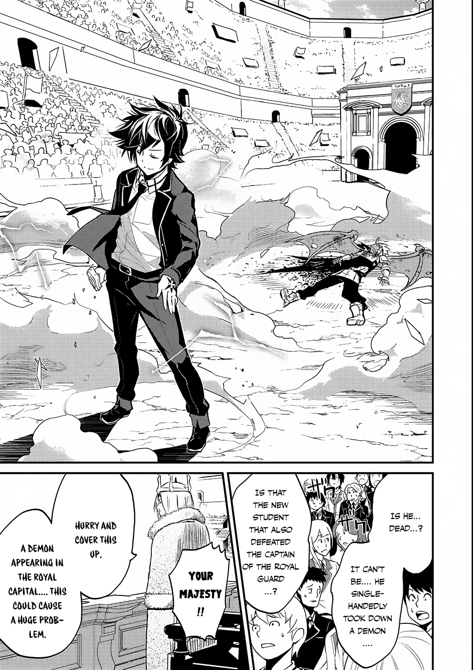 Shikkaku Mon no Saikyou Kenja Chapter 7.2 page 13 - Chapter 7.2: The Strongest Sage, in the Fighting Tournament (2)