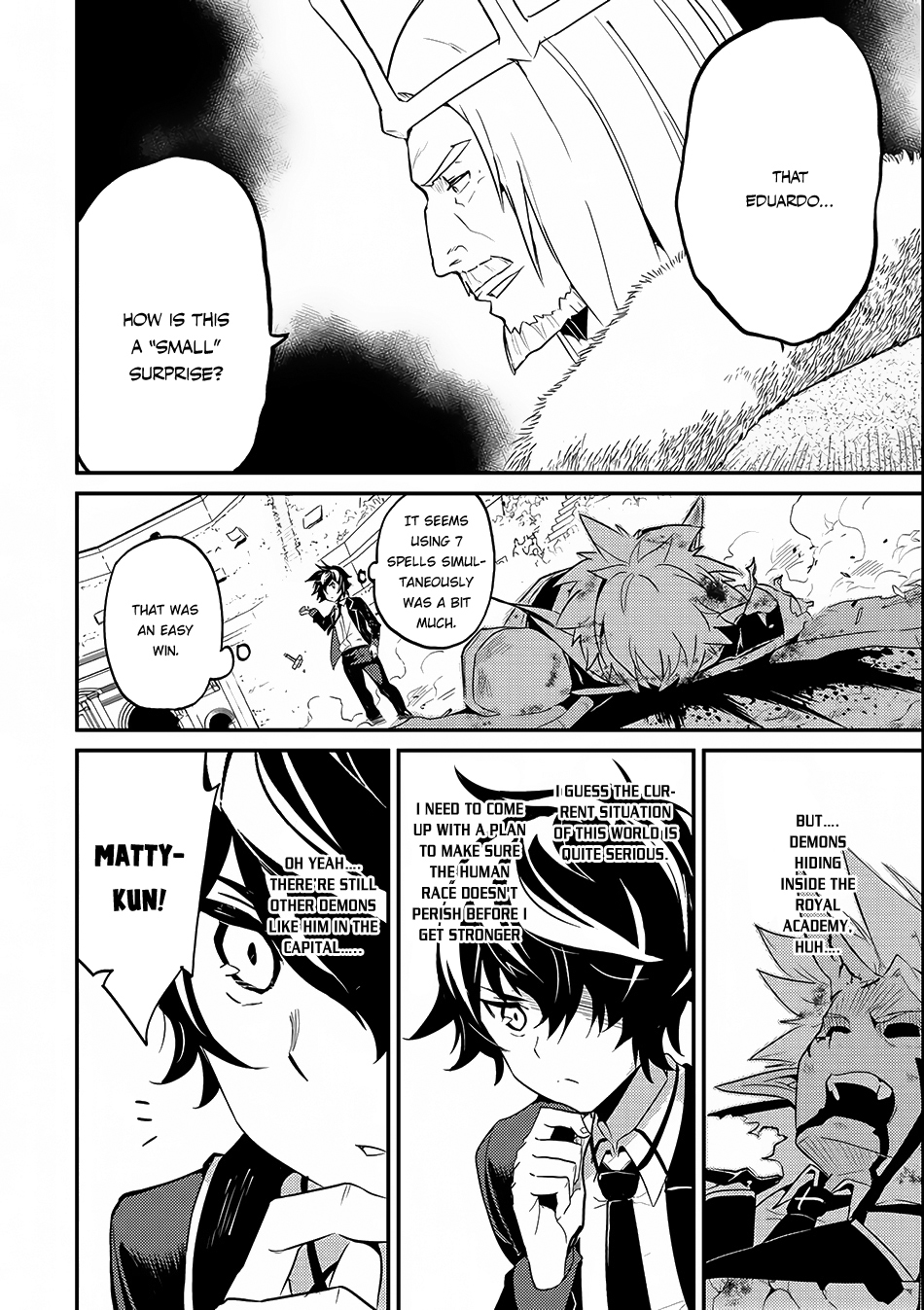Shikkaku Mon no Saikyou Kenja Chapter 7.2 page 14 - Chapter 7.2: The Strongest Sage, in the Fighting Tournament (2)