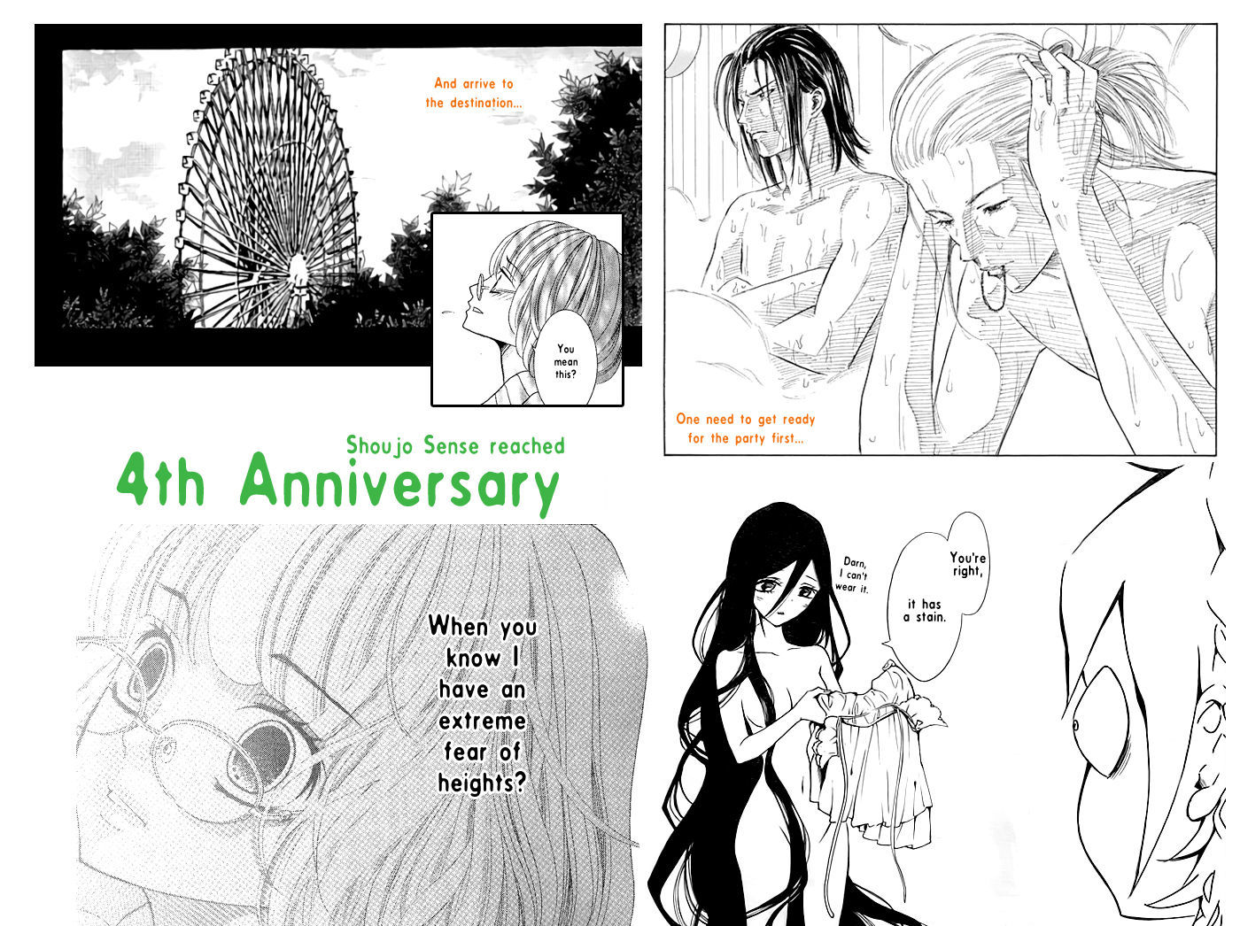 Shikkoku Shoujo to Shiro no Doukei Chapter 0 page 1 - Chapter 0 : Oneshot