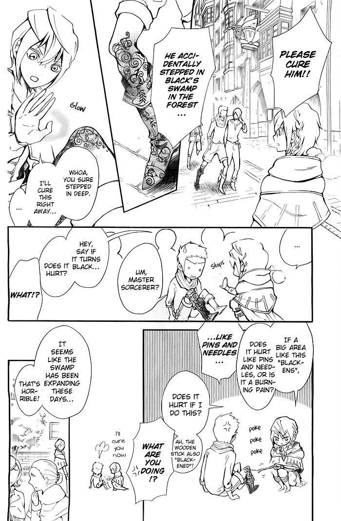 Shikkoku Shoujo to Shiro no Doukei Chapter 0 page 14 - Chapter 0 : Oneshot