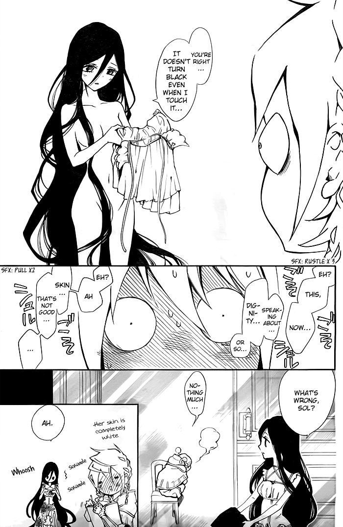 Shikkoku Shoujo to Shiro no Doukei Chapter 0 page 17 - Chapter 0 : Oneshot