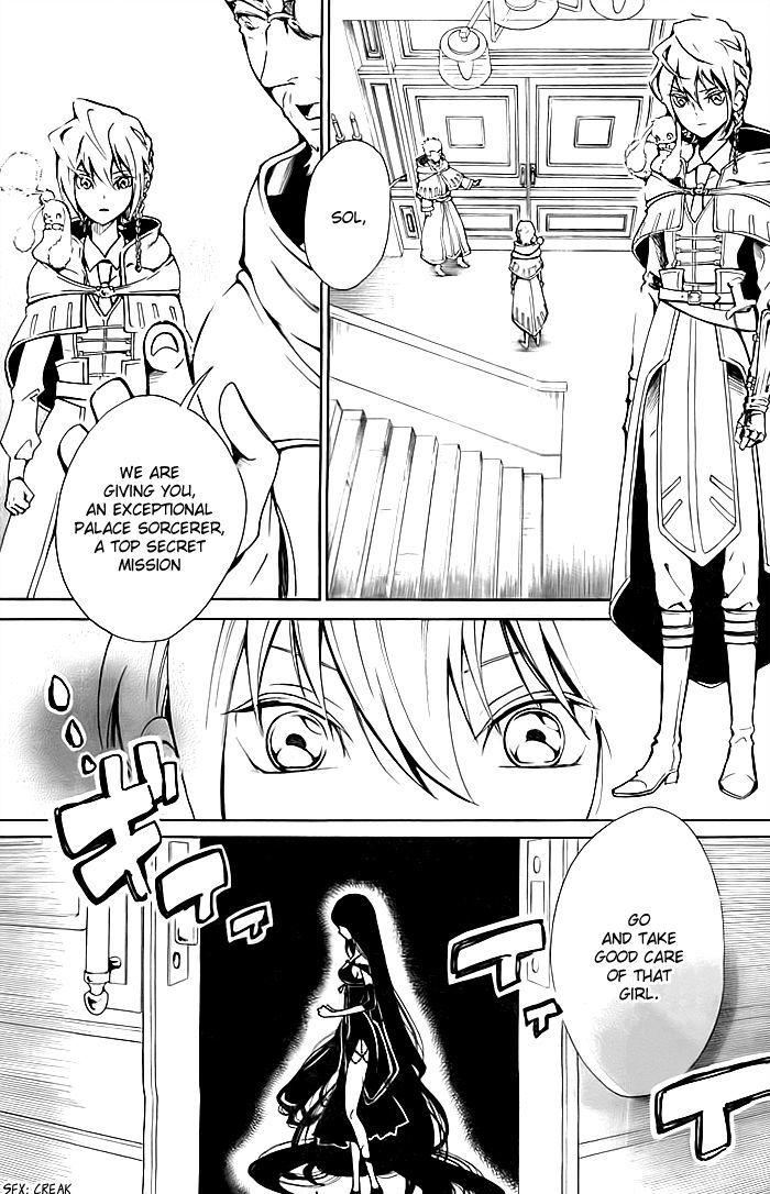 Shikkoku Shoujo to Shiro no Doukei Chapter 0 page 4 - Chapter 0 : Oneshot