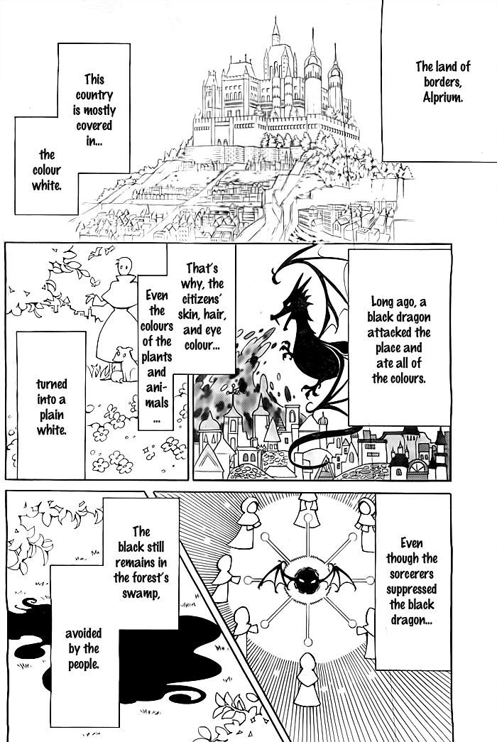 Shikkoku Shoujo to Shiro no Doukei Chapter 0 page 6 - Chapter 0 : Oneshot