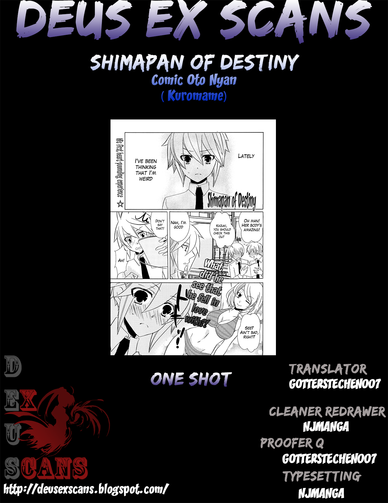 Shimapan of Destiny Chapter 0.2 page 19 - Chapter 0 v2 : [Oneshot]