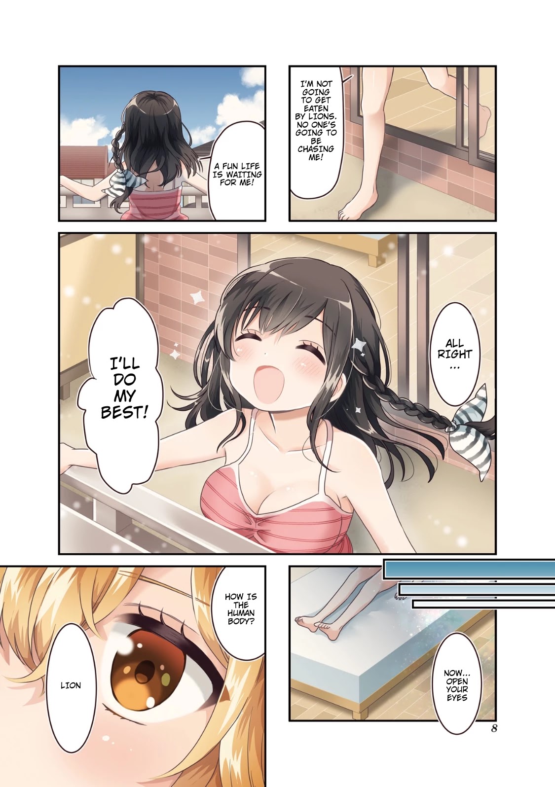 Shimashima Lion Chapter 1 page 5 - Chapter 1