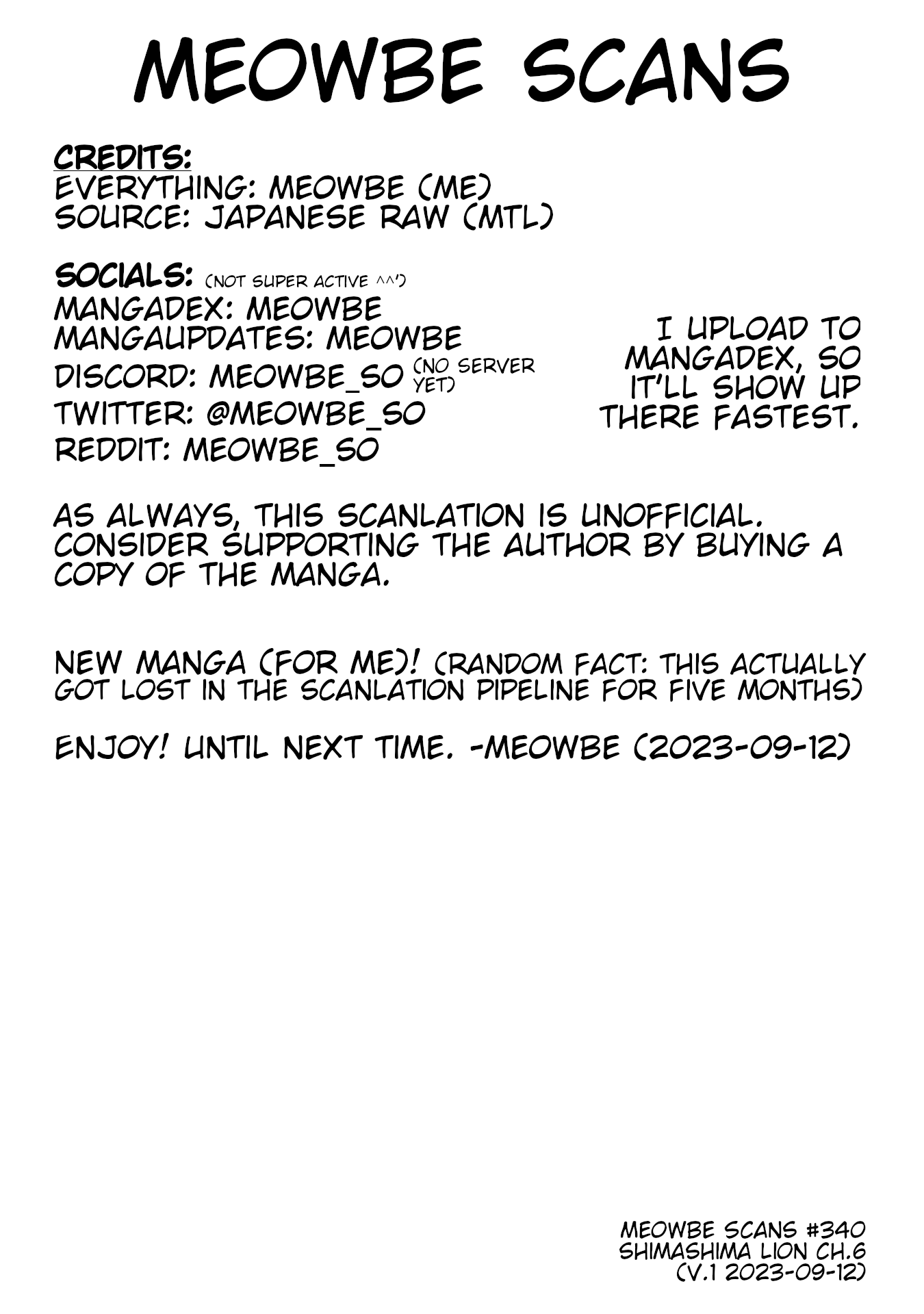 Shimashima Lion Chapter 6 page 11 - Chapter 6