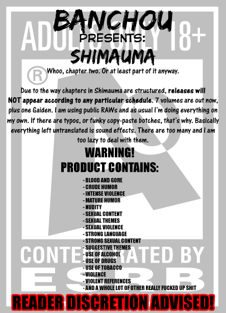 Shimauma Chapter 1.2-1 page 36 - Vol.1 Chapter 2.1: Aka part 1