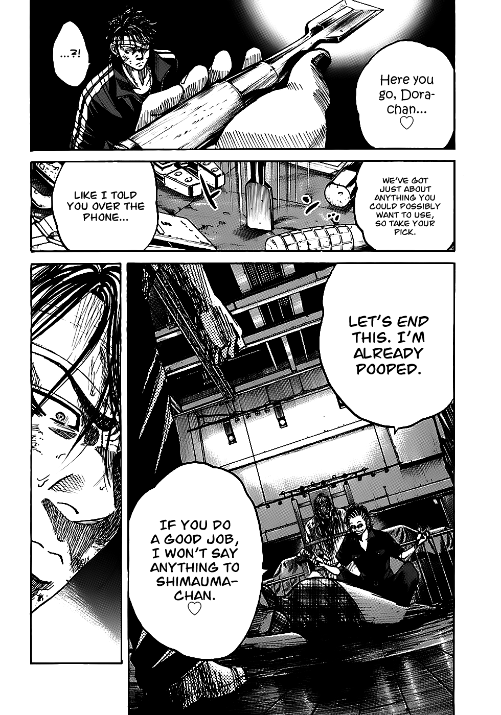 Shimauma Chapter 3.5-3 page 14 - Vol.3 Chapter 5.3: Dora and Aya part 3