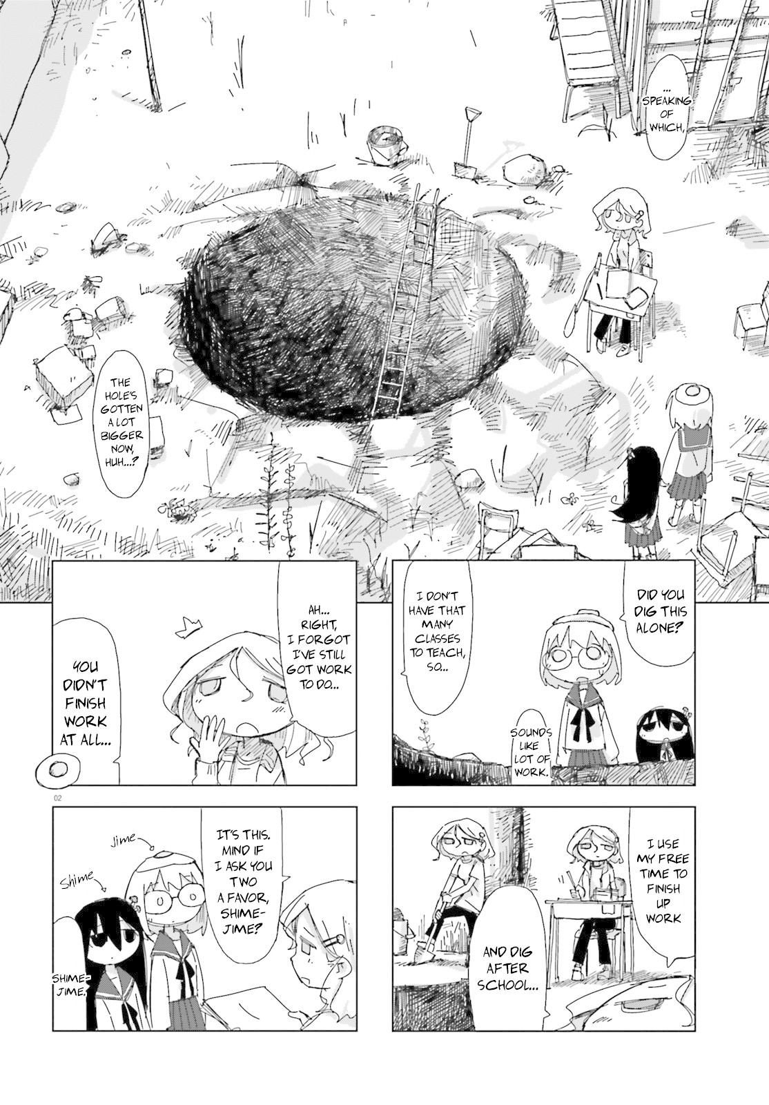 Shimeji Simulation Chapter 11 page 2 - Chapter 11