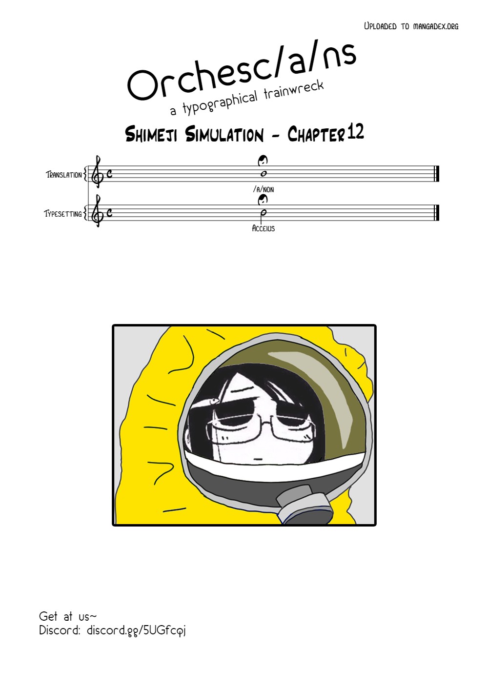 Shimeji Simulation Chapter 12 page 12 - Chapter 12