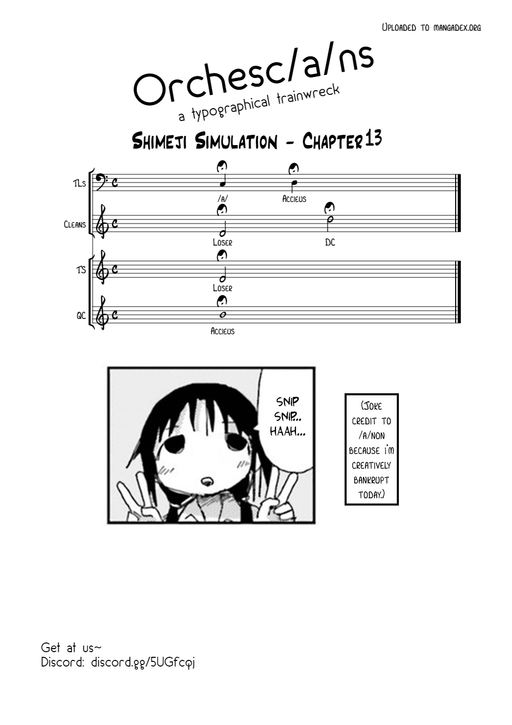 Shimeji Simulation Chapter 13 page 7 - Chapter 13