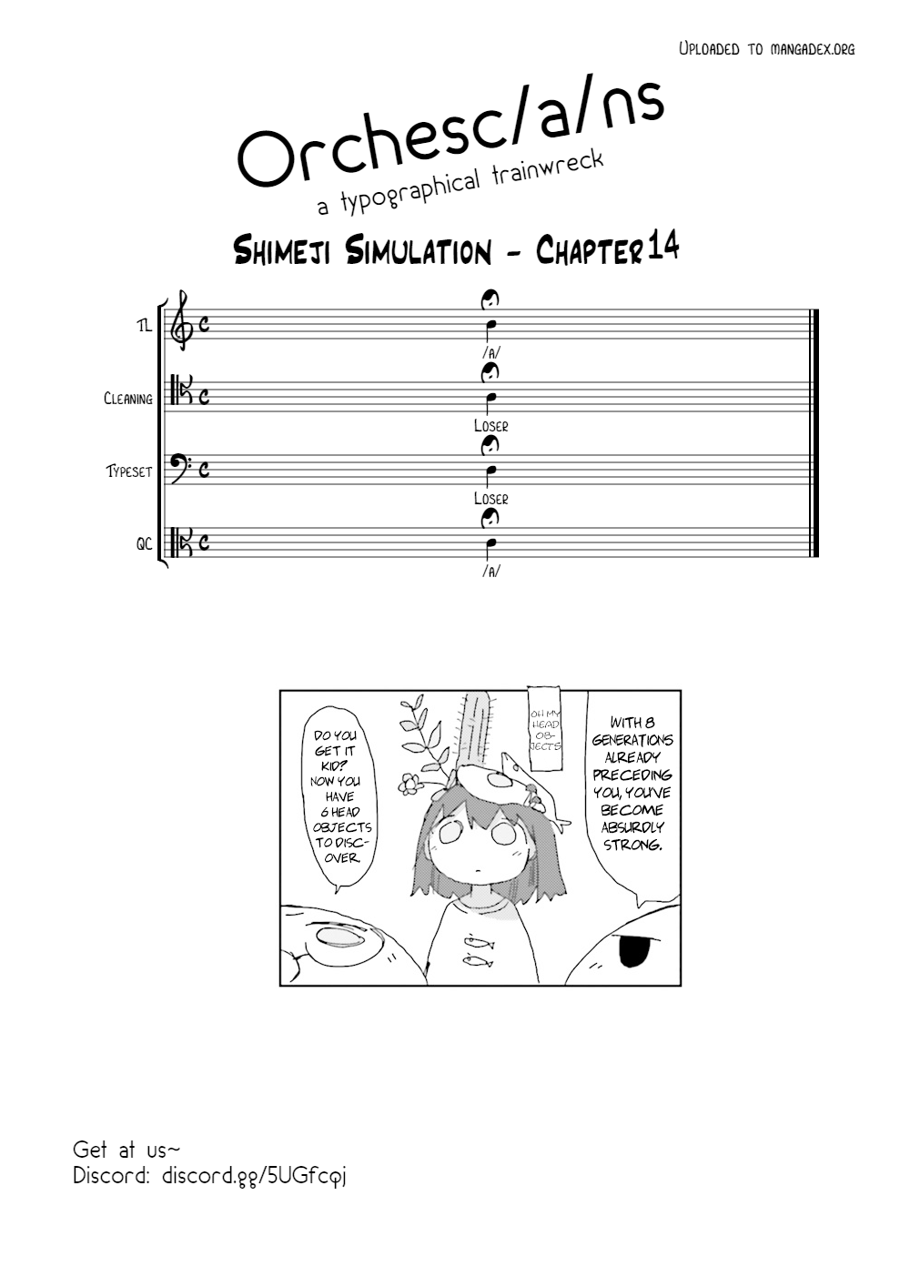 Shimeji Simulation Chapter 14 page 11 - Chapter 14