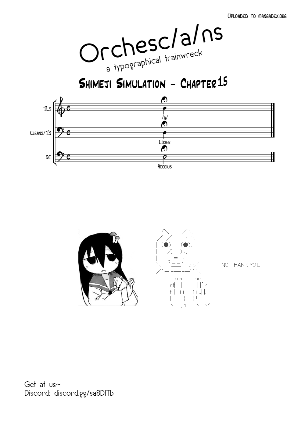 Shimeji Simulation Chapter 15 page 11 - Chapter 15