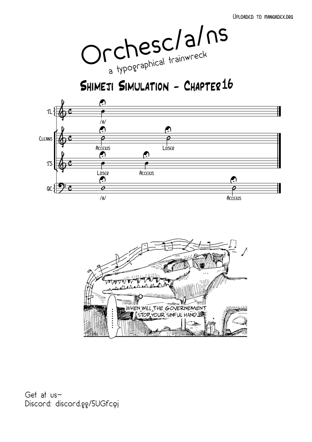 Shimeji Simulation Chapter 16 page 11 - Chapter 16