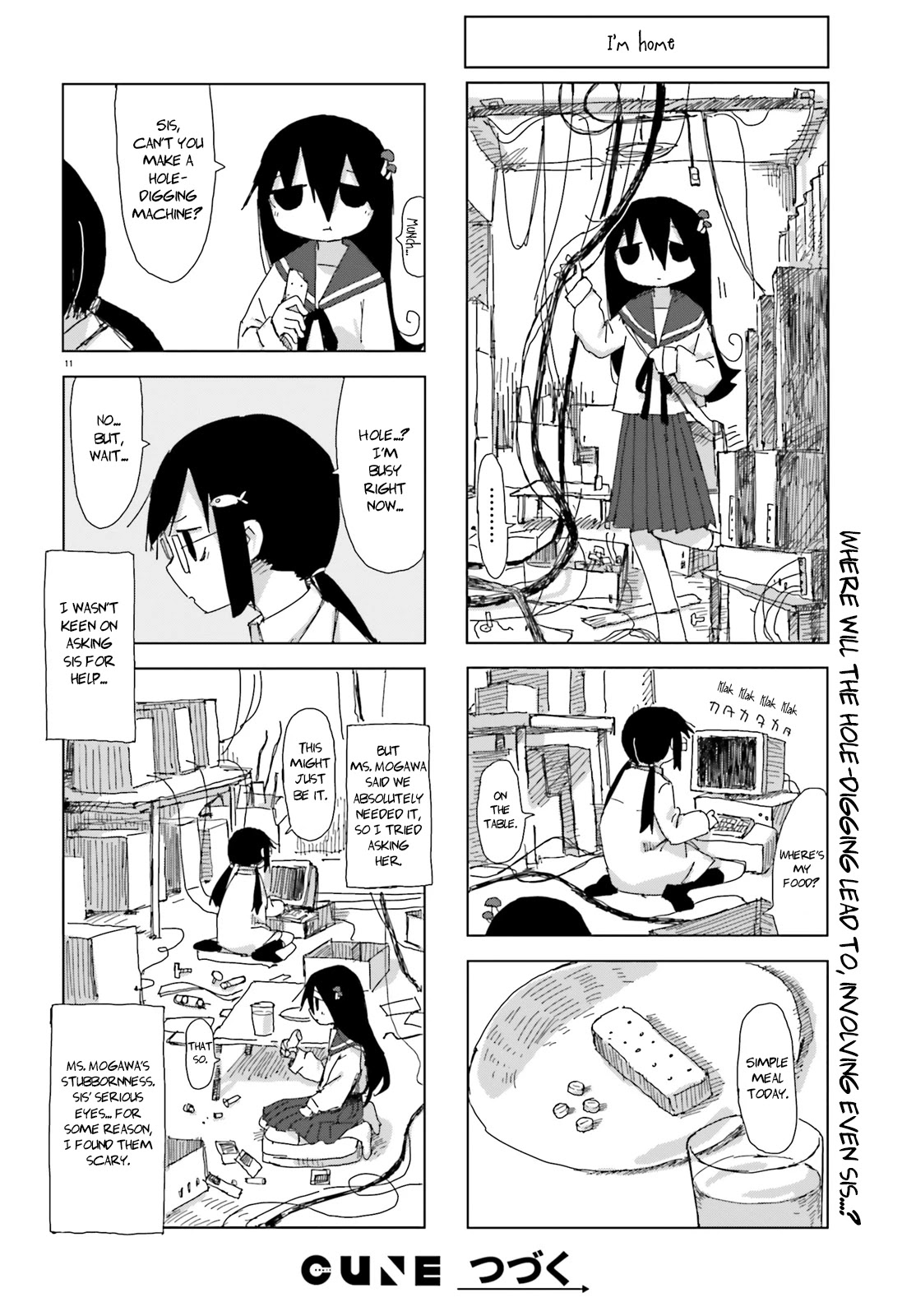 Shimeji Simulation Chapter 18 page 11 - Chapter 18
