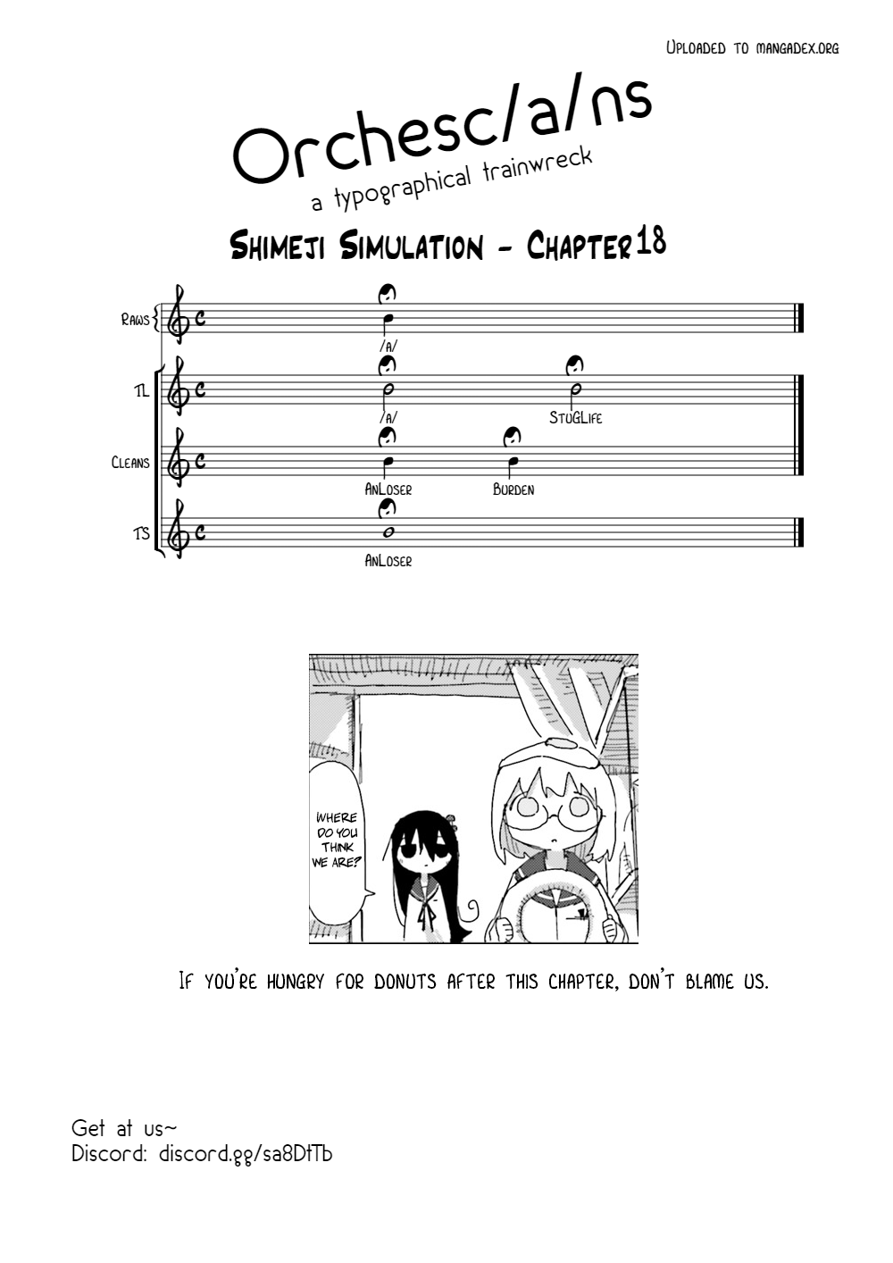 Shimeji Simulation Chapter 18 page 12 - Chapter 18