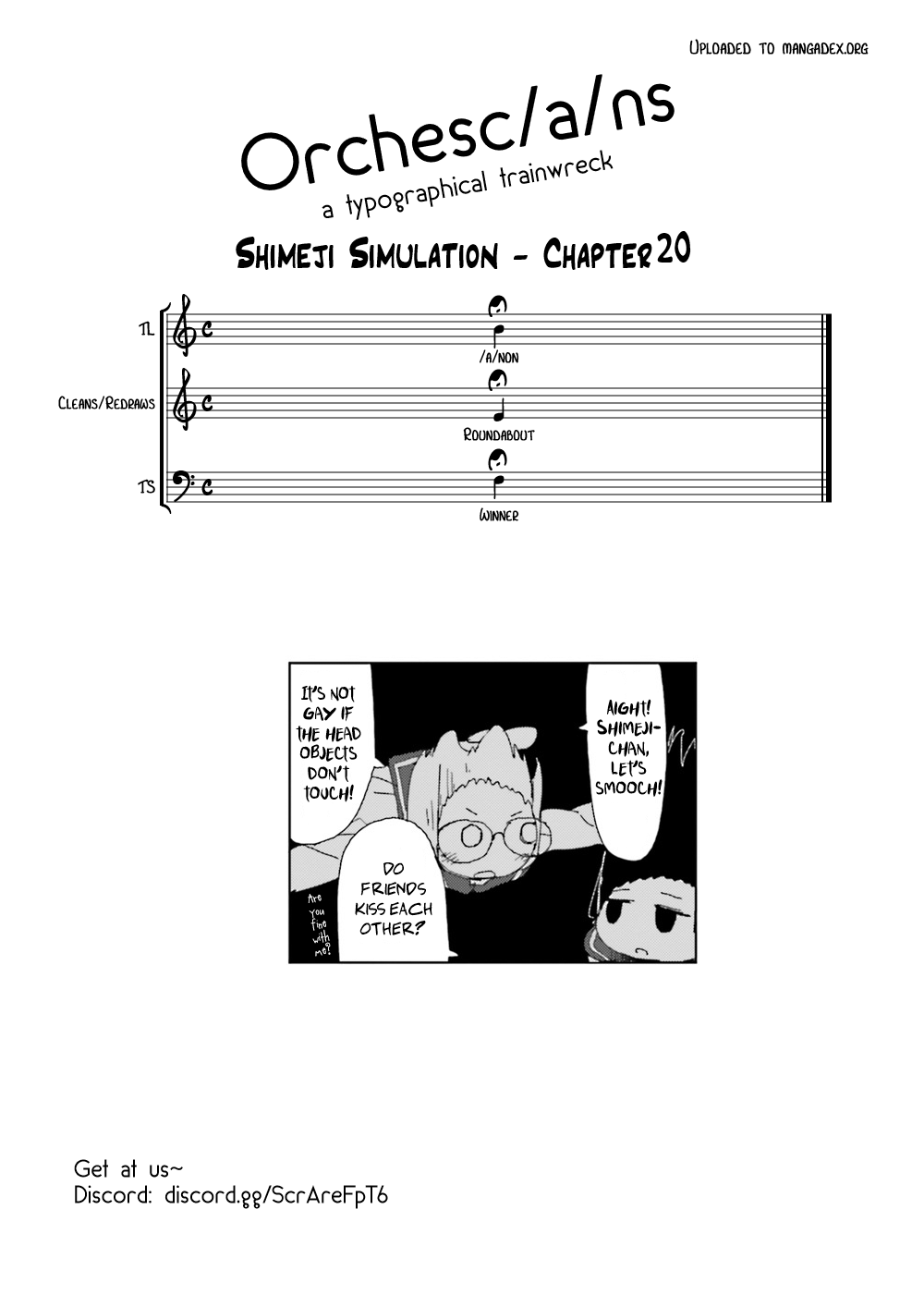 Shimeji Simulation Chapter 20 page 18 - Chapter 20