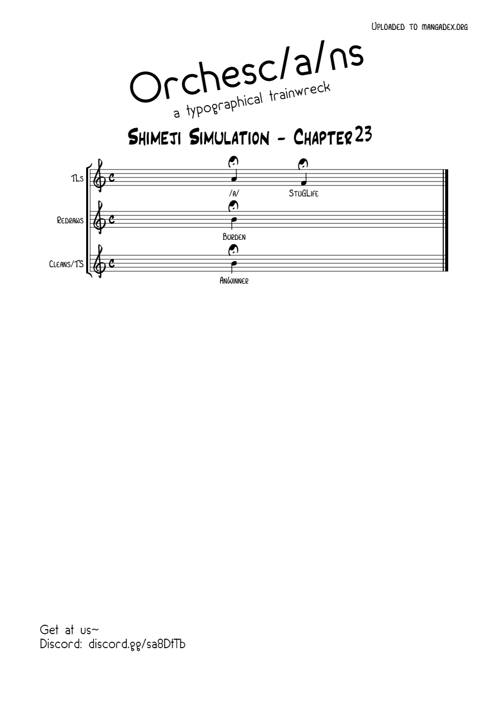 Shimeji Simulation Chapter 23 page 11 - Chapter 23