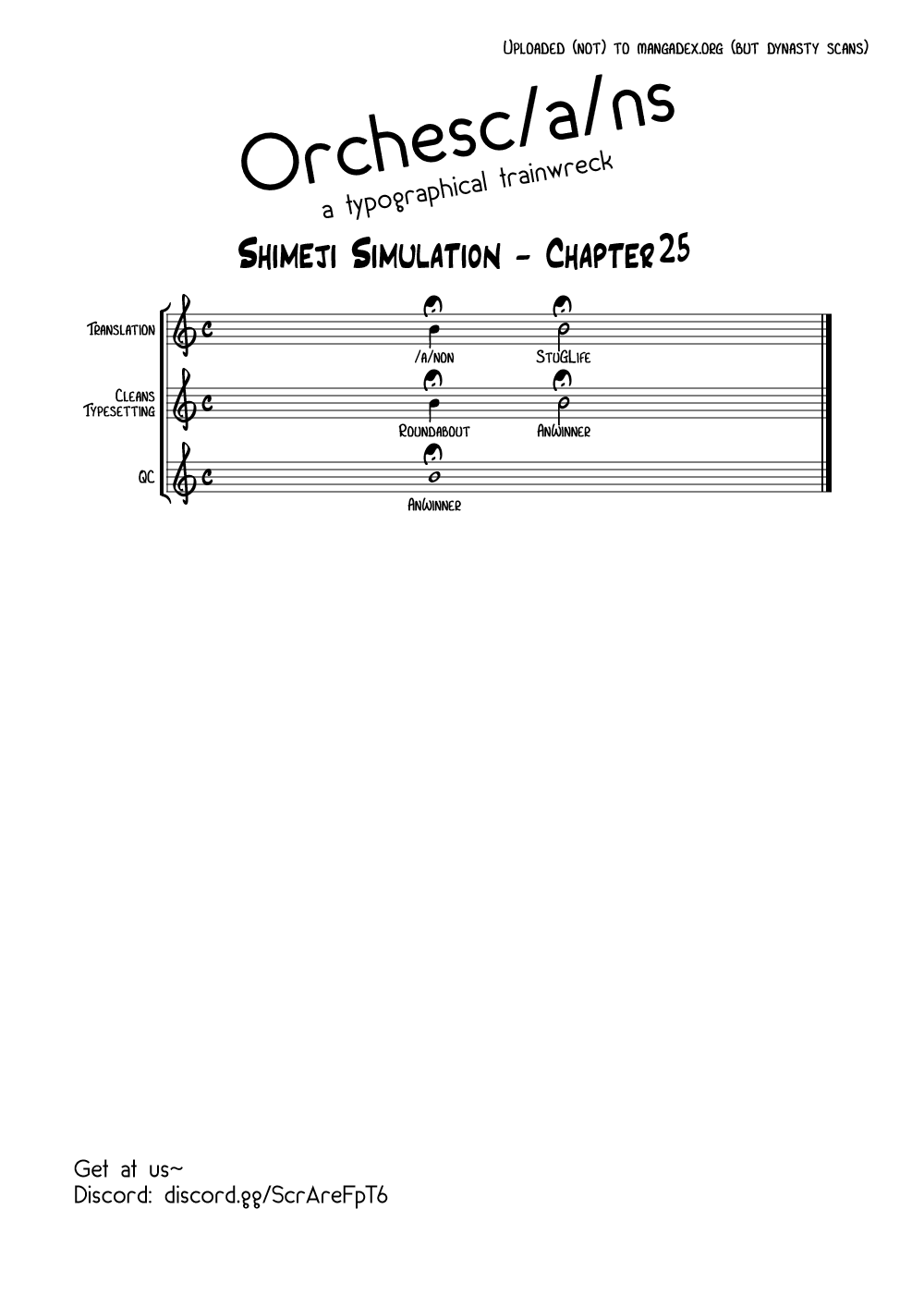 Shimeji Simulation Chapter 25 page 11 - Chapter 25