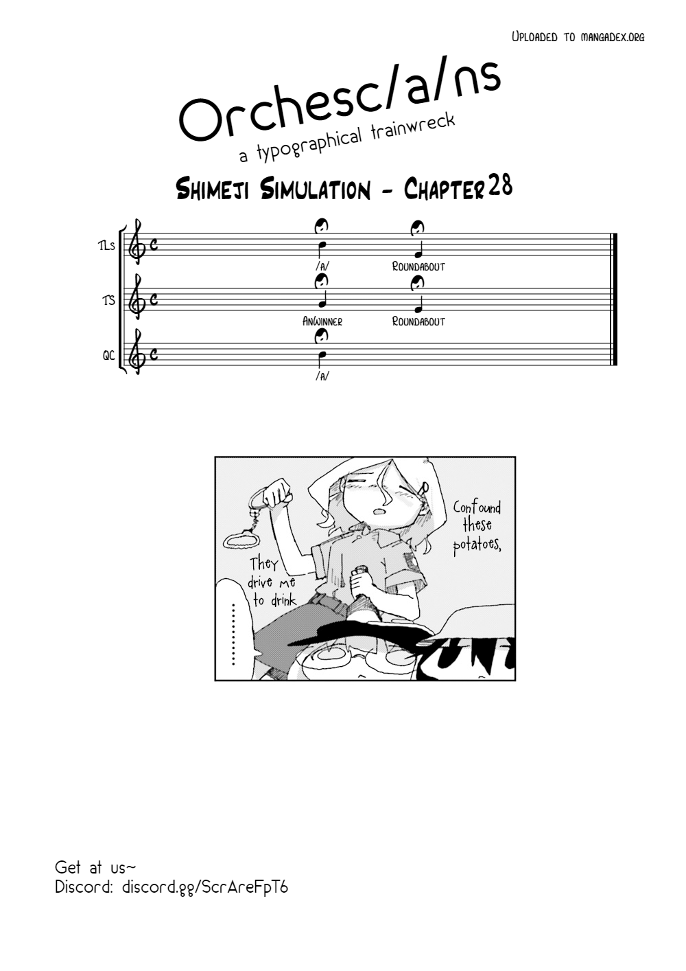 Shimeji Simulation Chapter 28 page 11 - Chapter 28