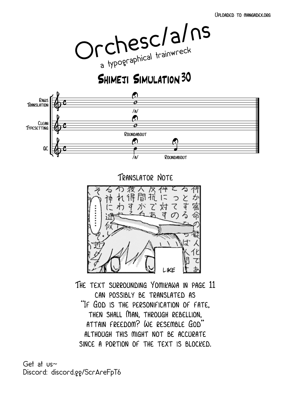 Shimeji Simulation Chapter 30 page 18 - Chapter 30