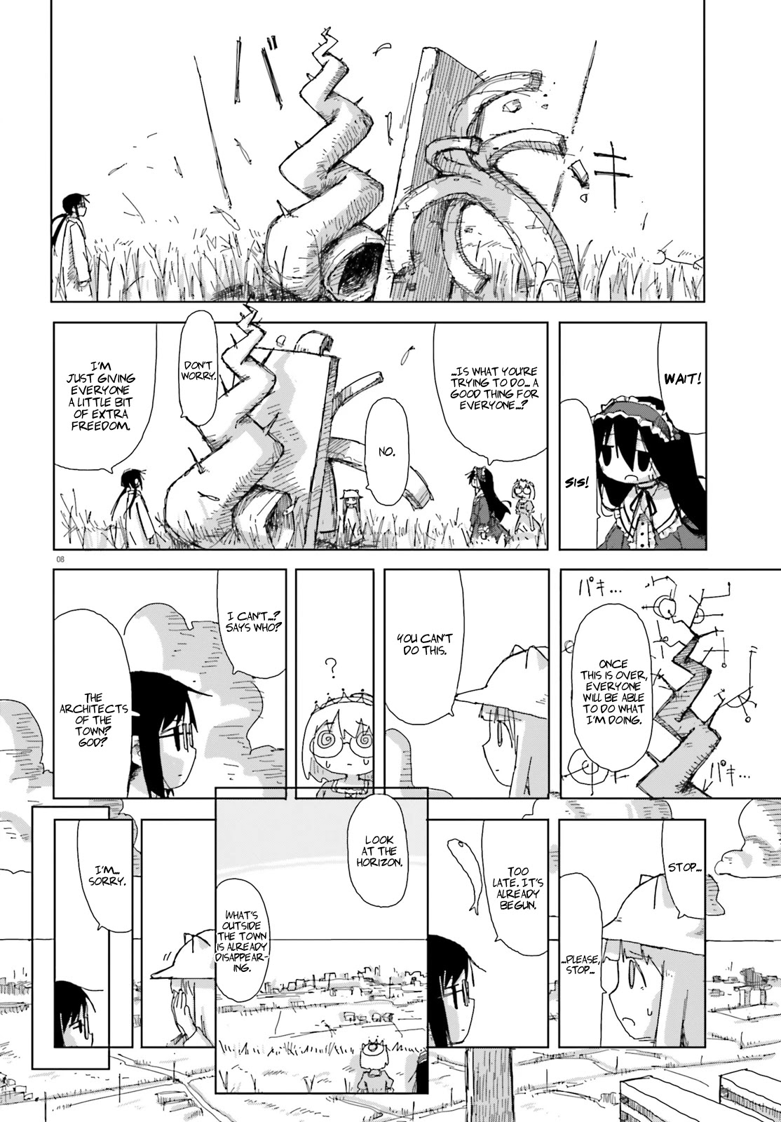 Shimeji Simulation Chapter 30 page 8 - Chapter 30