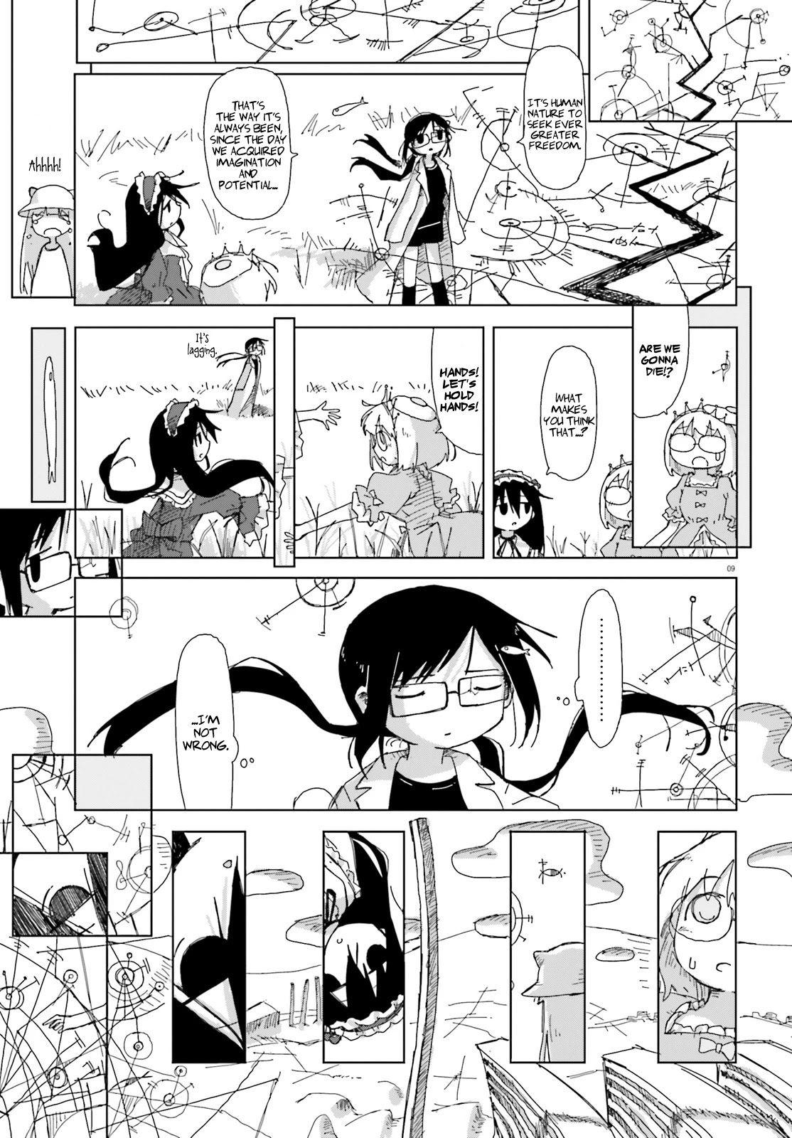 Shimeji Simulation Chapter 30 page 9 - Chapter 30