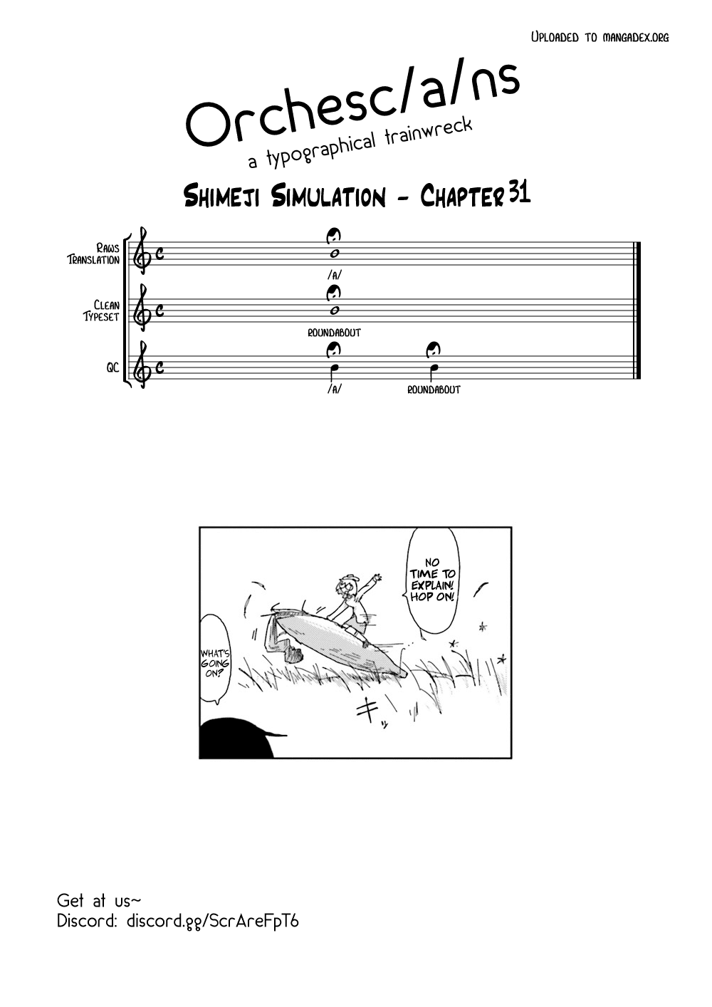 Shimeji Simulation Chapter 31 page 11 - Chapter 31