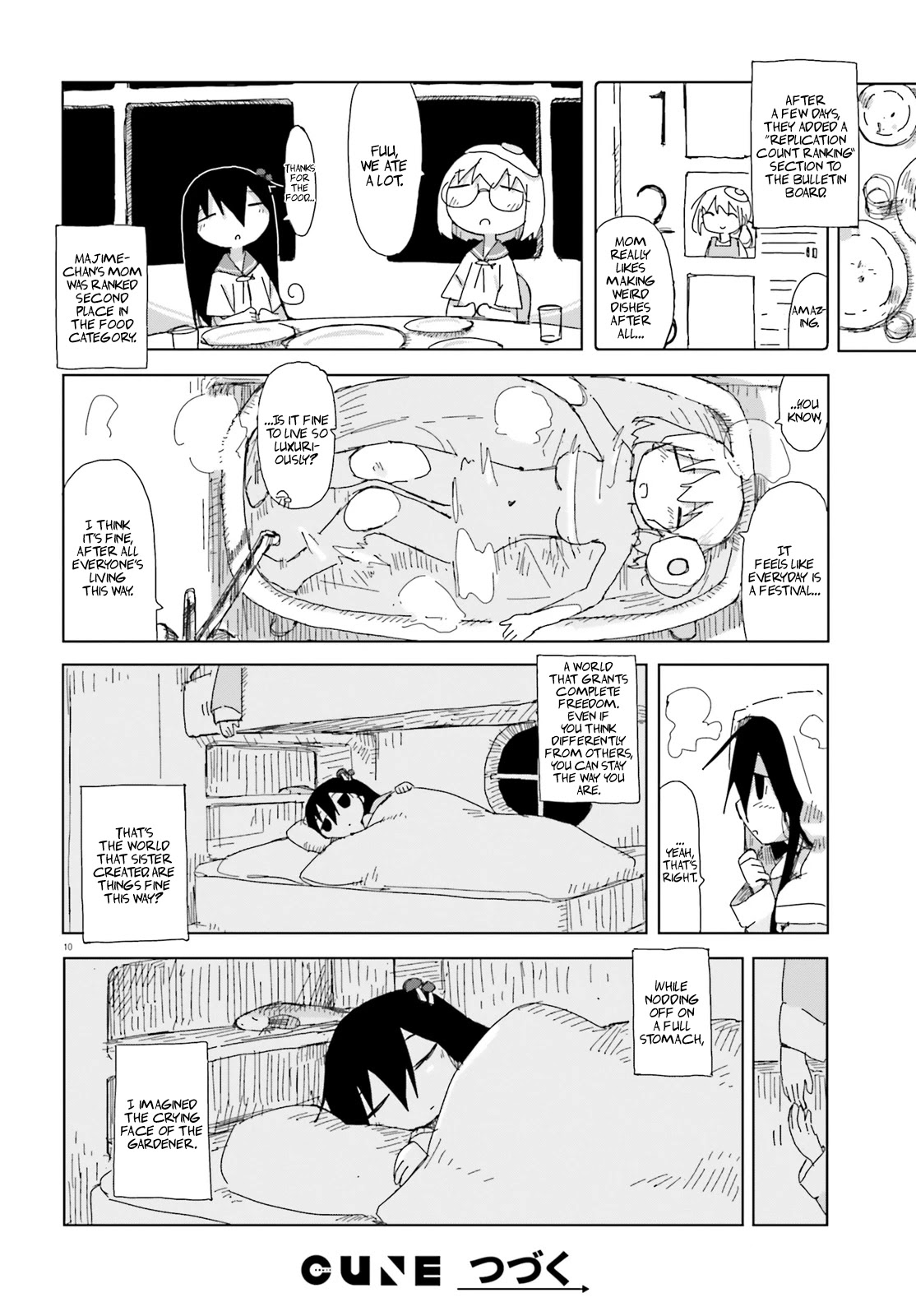 Shimeji Simulation Chapter 33 page 10 - Chapter 33