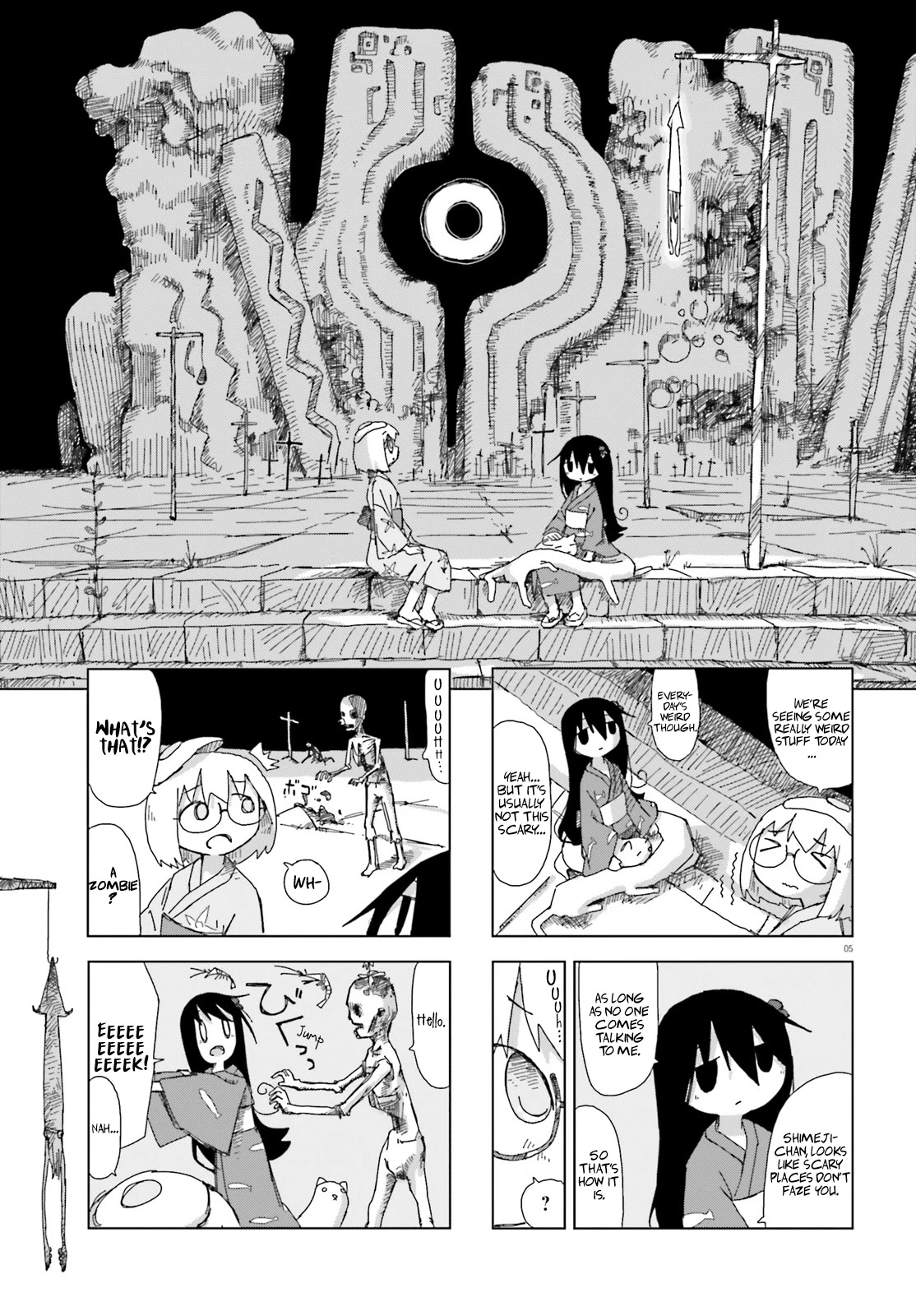 Shimeji Simulation Chapter 35 page 5 - Chapter 35