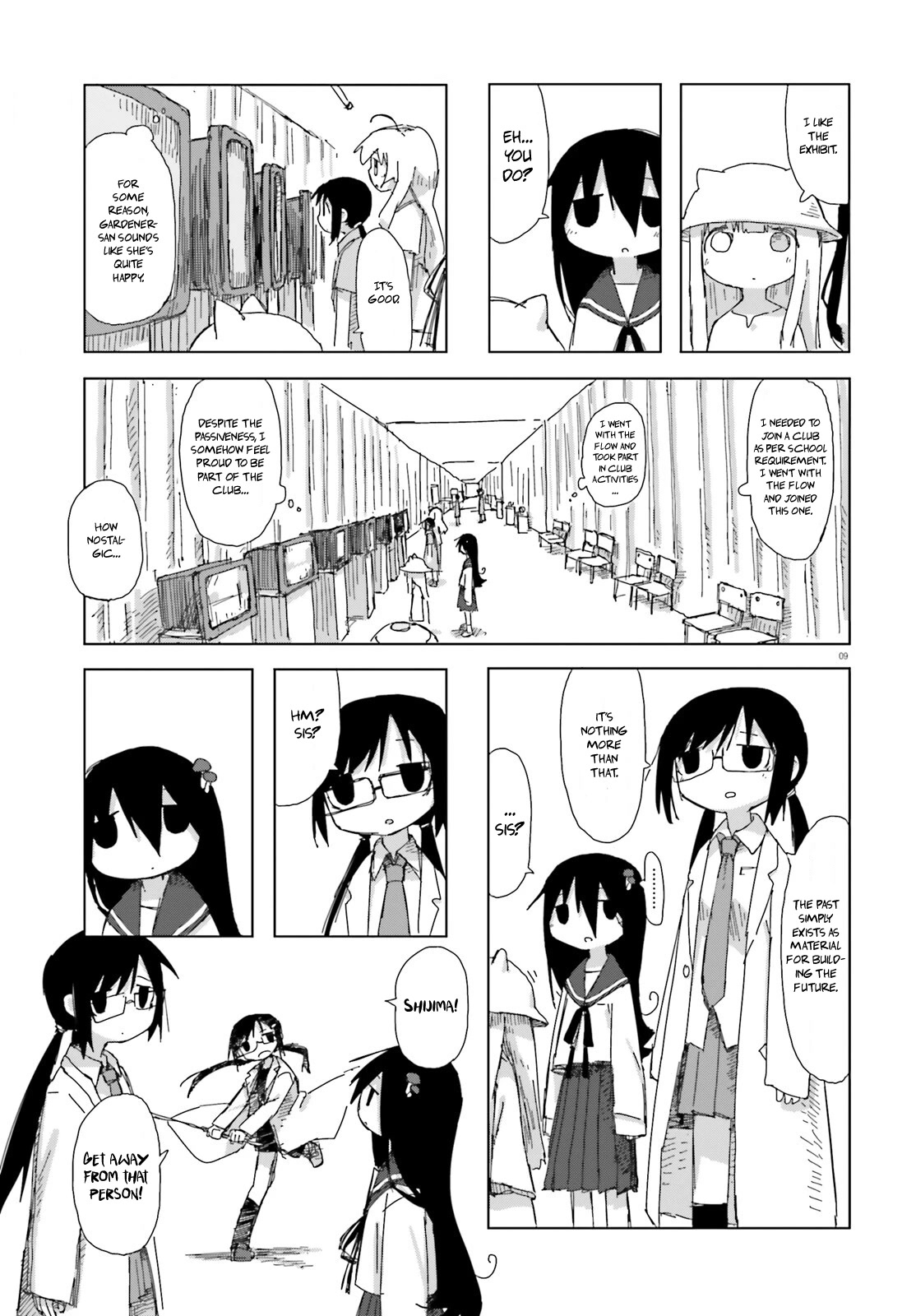 Shimeji Simulation Chapter 39 page 9 - Chapter 39