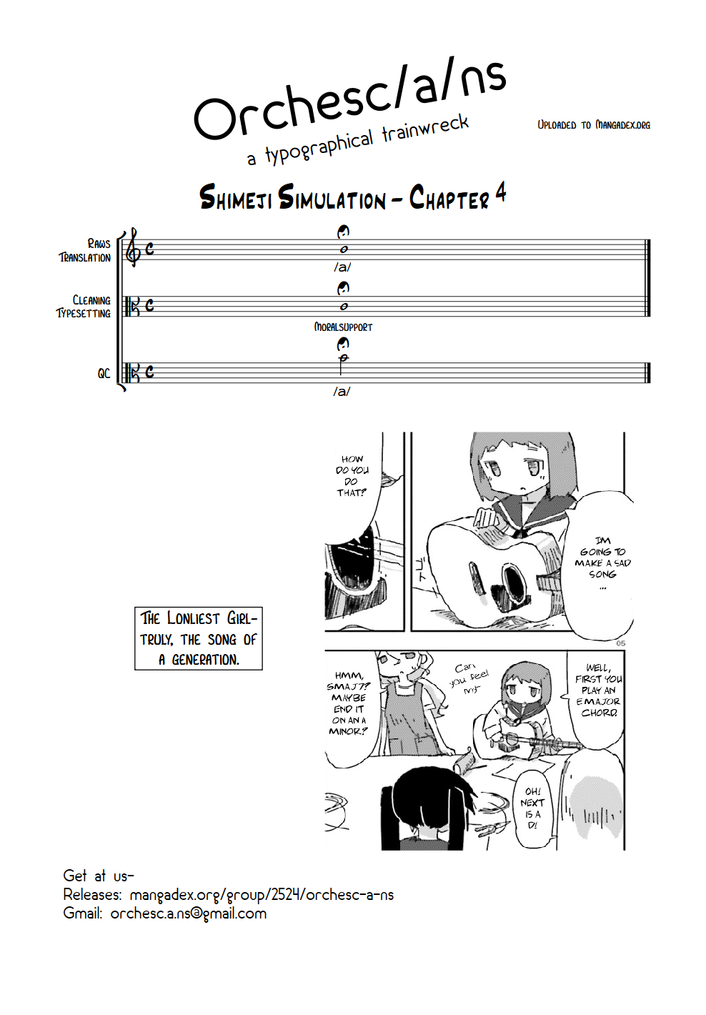Shimeji Simulation Chapter 4 page 11 - Chapter 4