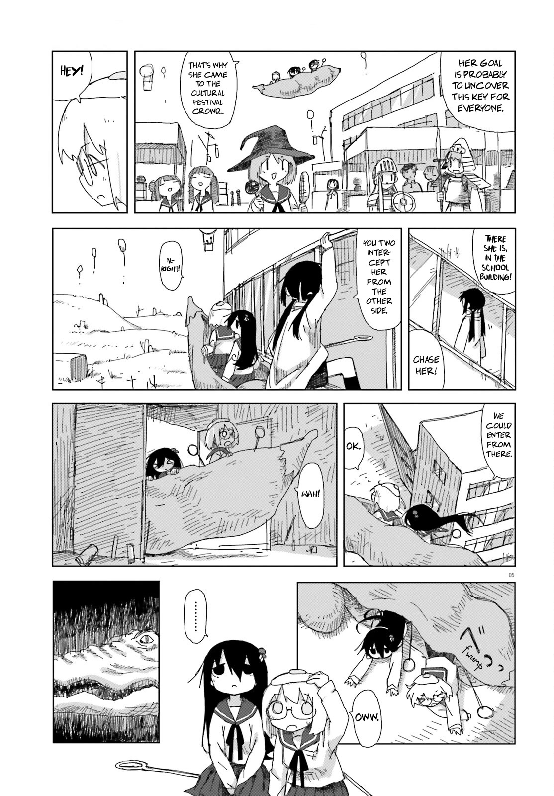 Shimeji Simulation Chapter 40 page 5 - Chapter 40